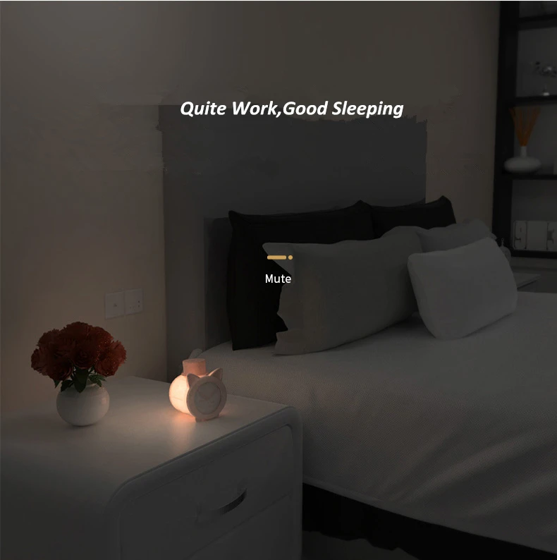 Creative 420ml Time Humidifier USB Essential Oil Diffuser For Home Office Aromatherapy Humidificador Difusor LED nightLight Lamp