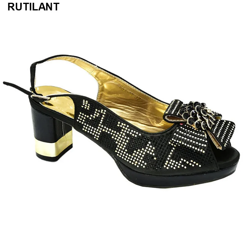 Женские босоножки с открытым носком на высоком квадратном каблуке женские Обувь