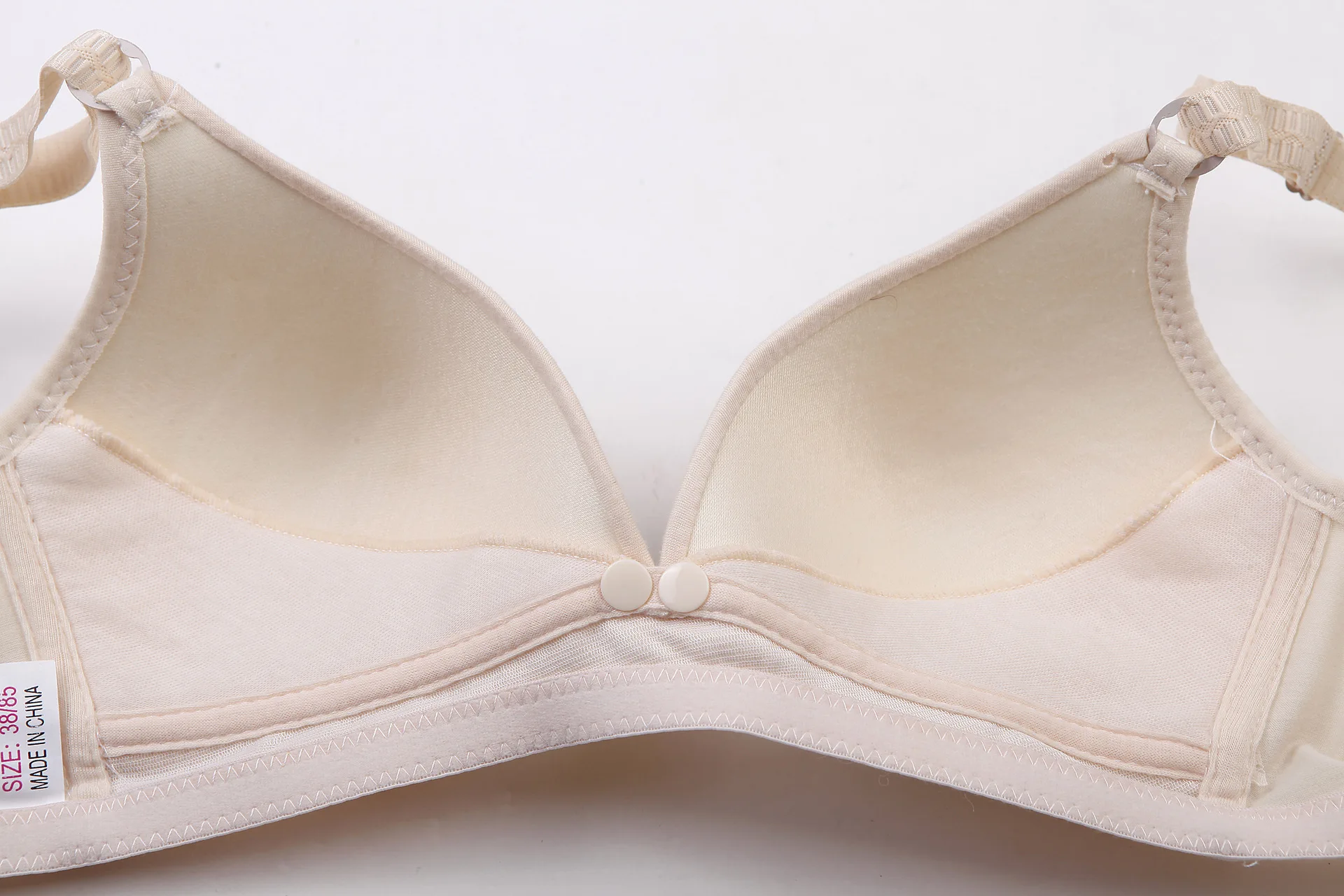 Sujetador de lactancia materna para mujer, sost&eacute;n de copa abierta, ropa interior para alimentar a mam&aacute;, cierre frontal, manos libres-5