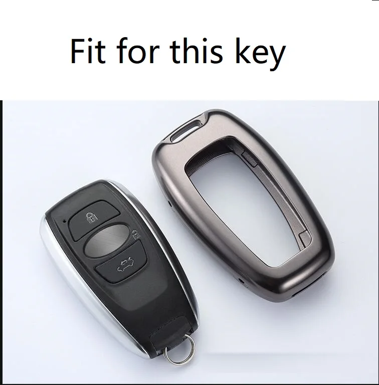 Высококачественный чехол для автомобильных ключей из алюминиевого сплава