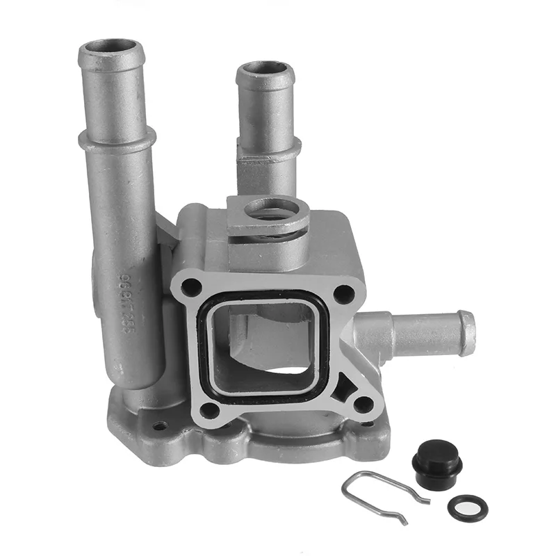 Without Sensor Алюминиевый корпус термостата 96984103 96817255 для Chevrolet Chevy для Cruze Aveo Orlando для Opel Astra Zafira Signum Moka - Цвет: Without Sensor