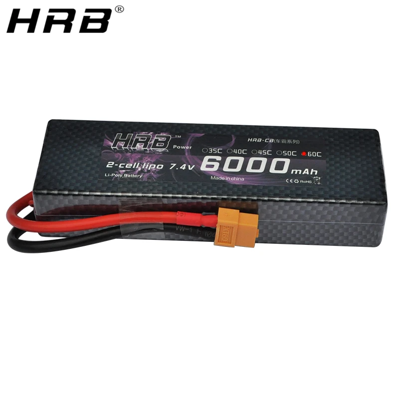 жесткий чехол hrb rc lipo battery 2s 3s 4s 74 v 111 v 6000mah 7000mah 5200mah 50c 60c
