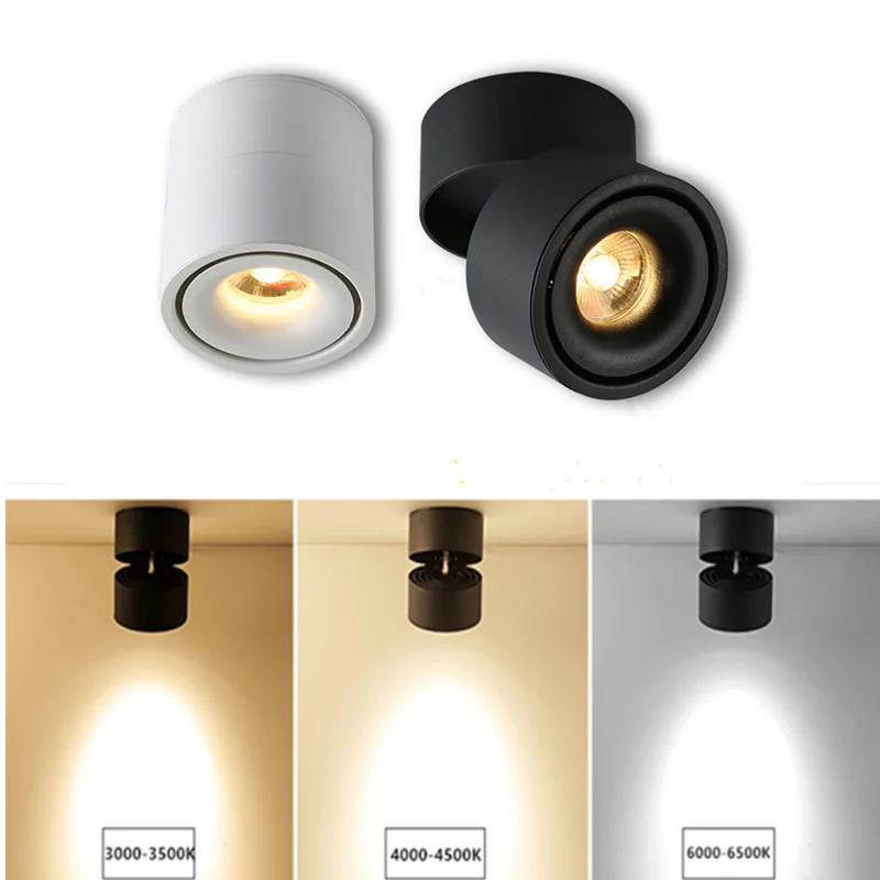 Светодиодный светильник для магазина бара ресторана 7 Вт/10 Вт/12 Вт/15 Вт складной