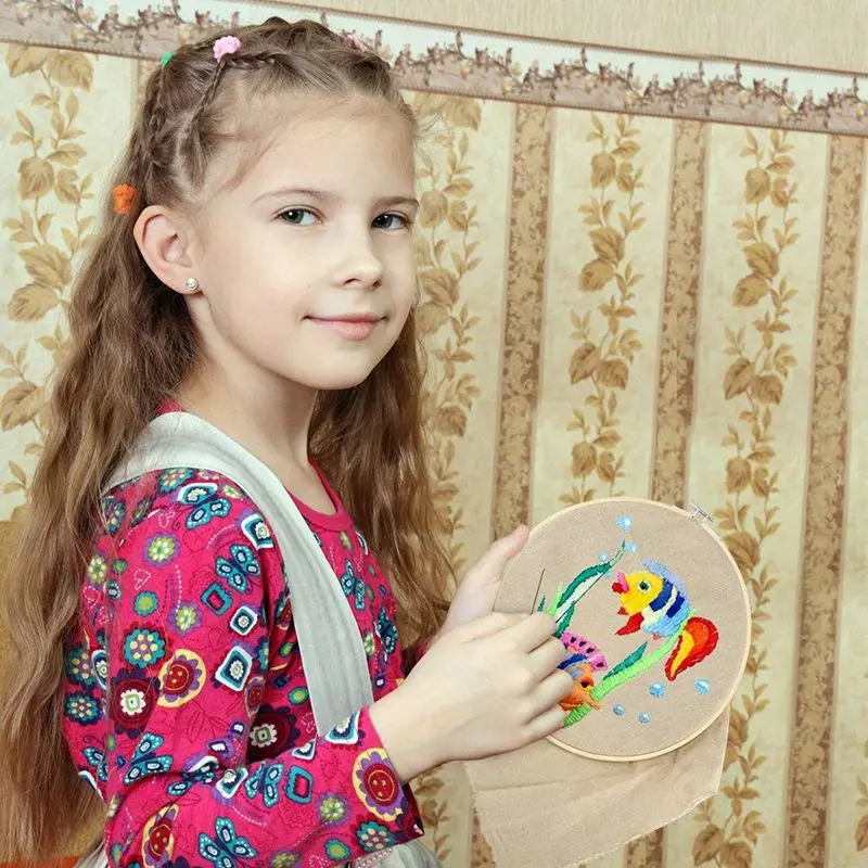 12 штук 6 дюймов деревянные обручи для вышивки оптом бамбуковые круглые кольца