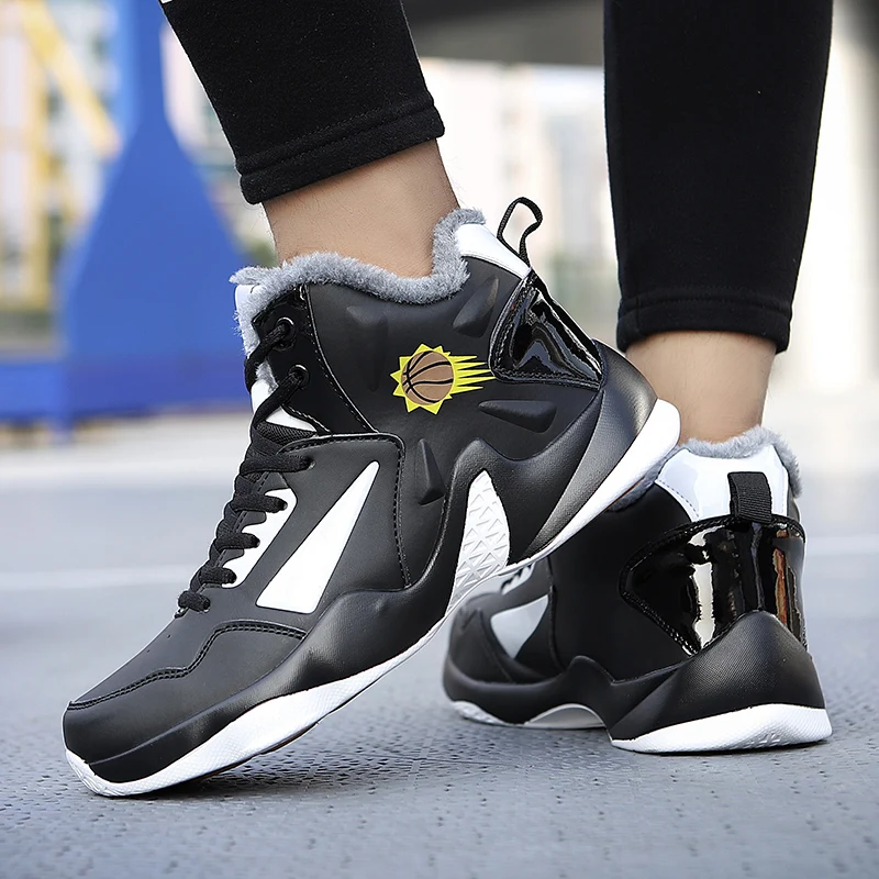 2020 унисекс Зимние теплые плюшевые высокие кроссовки мужские зимние ботинки на