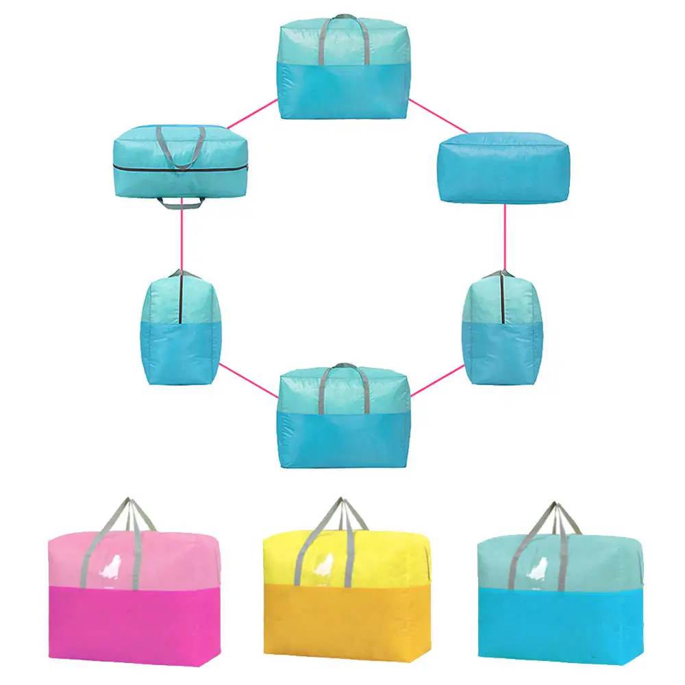 Portable Folding Clothes Tidy Case Large Stackable Non-woven Box Sundries Storage Dust Bag Quilt Blanket Pillow Home | Дом и сад