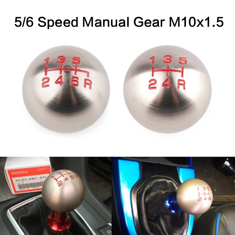 Ручной рычаг переключения передач M10x1.5 ручка для Honda/Civic/Fit/City FD2 FN2 EP3 CRV 5/6