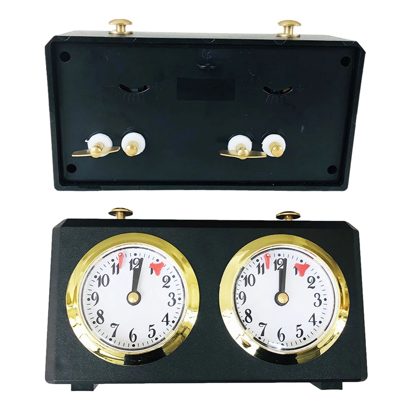 

International Checkers & Chess Board Game Accessory Windup Chess Clock Timer