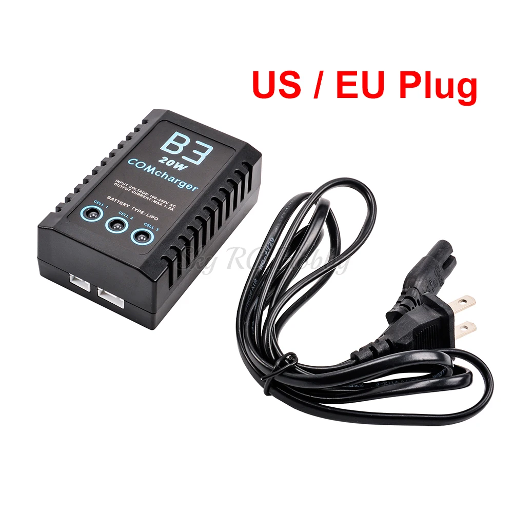 IMAX B3 20 Вт 11 1 В 2S 3S Lipo Battery Balance Charger для радиоуправляемой модели самолета хобби