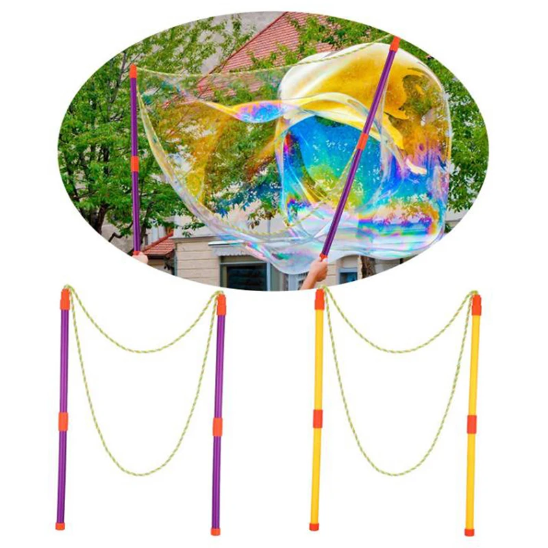 

Toys For Kids Children Big Bubble Ring Bubble Show Props Without Bubble Water Giant Wand Bubble Set Brinquedo Infantil