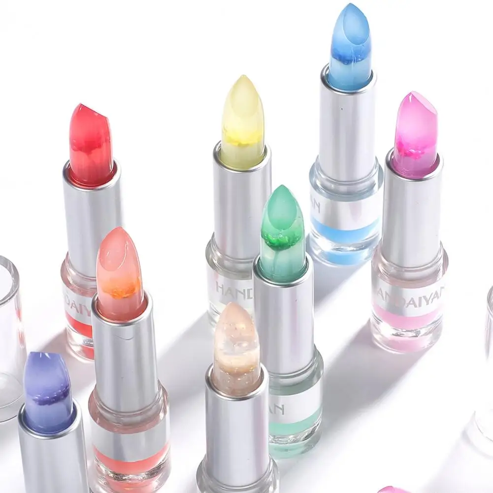 Увлажняющий блеск для губ HANDAIYAN прозрачная губная помада в форме цветка с