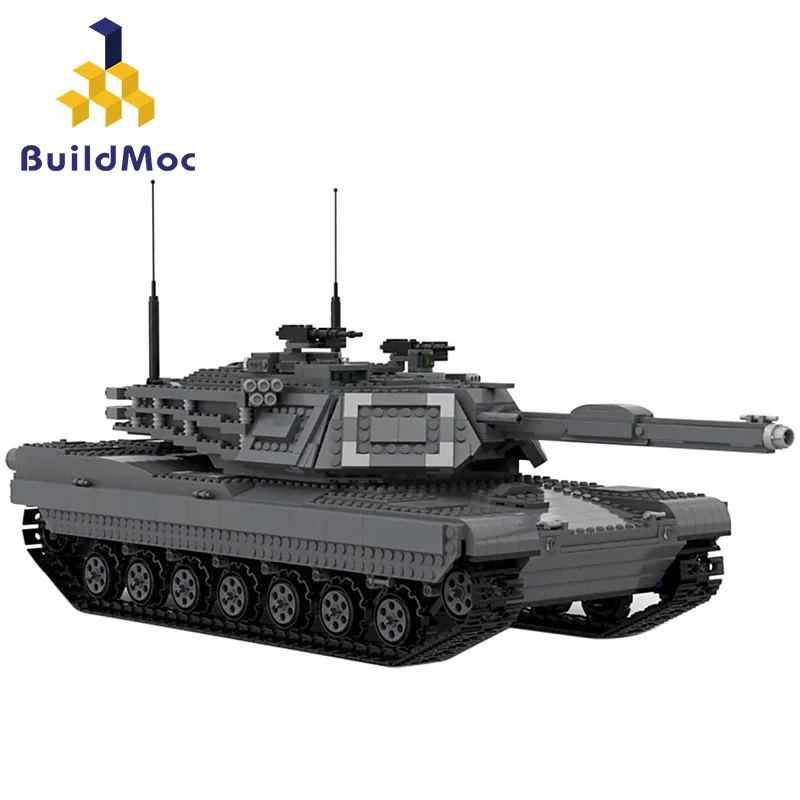 

Buildmoc Tank Building Blocks Toys Mini figures Vehicle Aircraft Boy Educational Block Military Compatible LegoINGlys Bricks