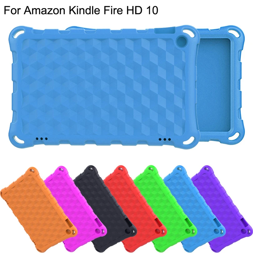 Детский противоударный чехол для планшета Amazon Kindle Fire HD 10 2017 7 го поколения EVA
