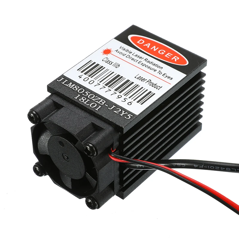 Фокусируемый 500 МВт 808 нм инфракрасный лазерный диод точечный модуль 12 В + TTL