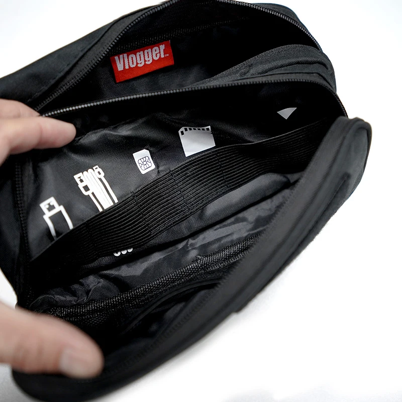 dslr camera backpack polyester shoulder bag camera case for canon nikon sony slr dslr camera lens batteries pouch carry bag free global shipping