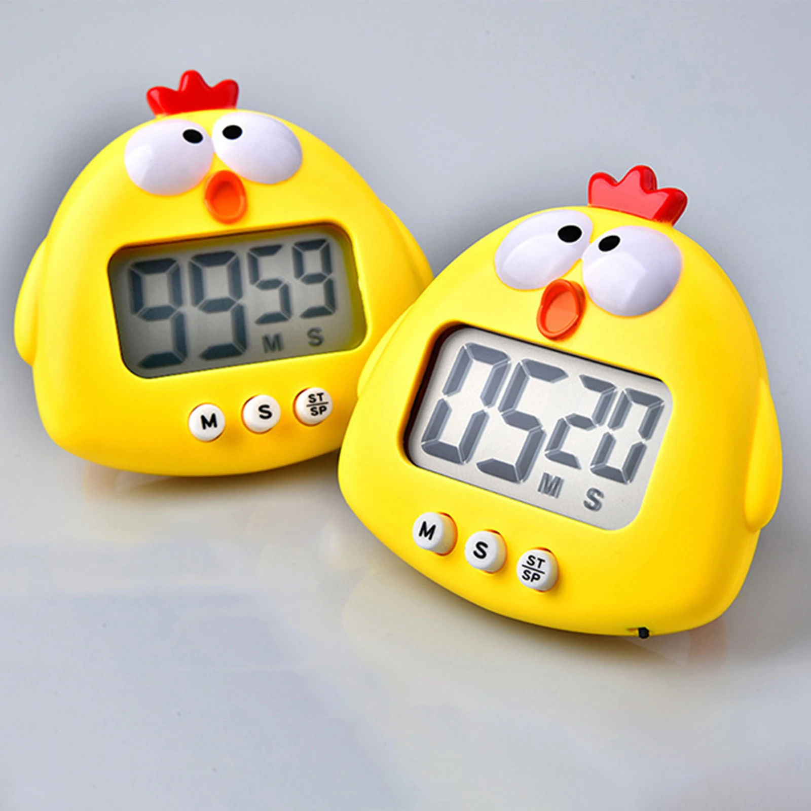 Timer Kitchen Timer Magnetic Pocket Super Thin LCD Digital Screen Chef Restaurant Egg Counter Alarm Clock Kitchen Accessories