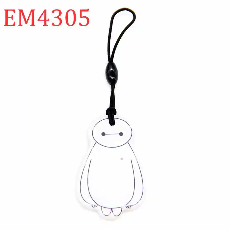 

125khz ID Rewritable Writable Dropping Glue Keyfob Card EM4305 EM4205 Keychain Token Tag For Access Control Fast Shipping 1pcs