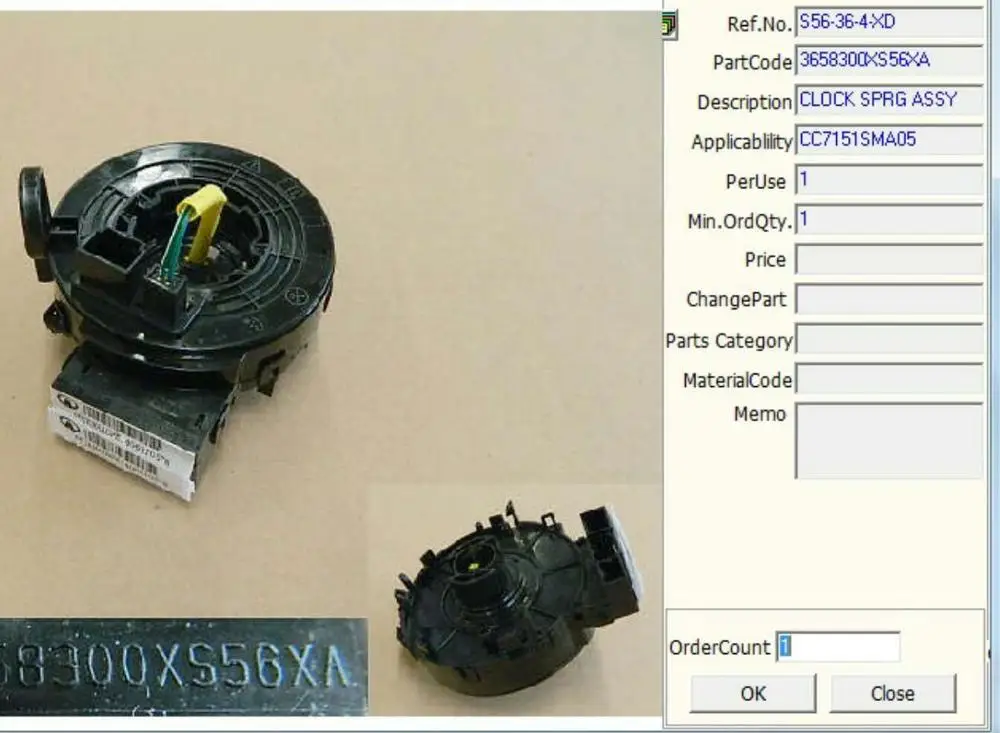 

Сборные часы 3658300XS56XA для Great Wall