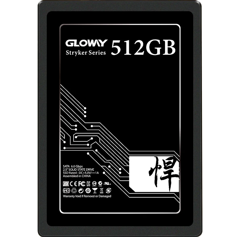 Внутренний твердотельный накопитель Gloway 512 ГБ жесткий диск SATA 3 2 5 для ноутбука
