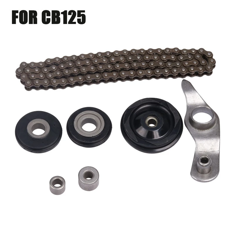 

Motorcycle Chain Set Camshaft Timing Chain for Honda CB125 CB 125 Motorcycle Accessories