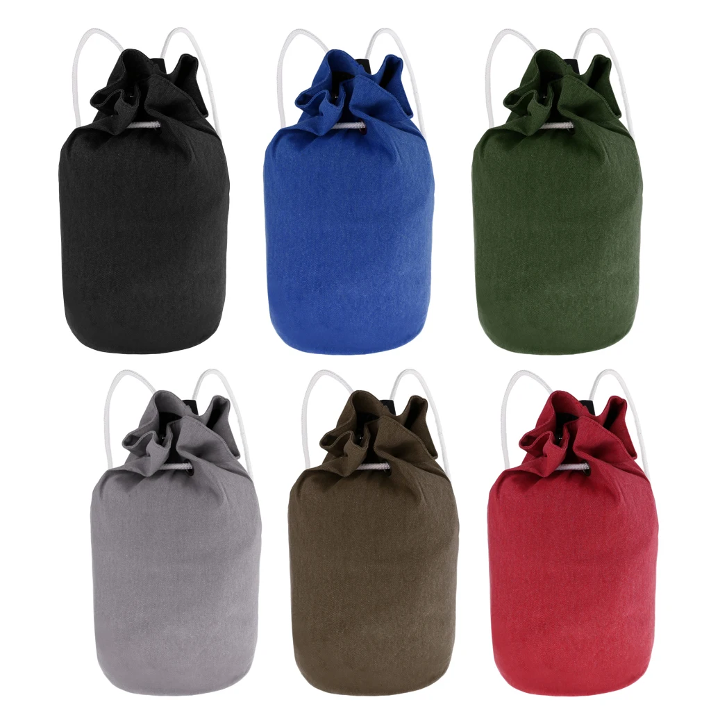 Прочный холщовый рюкзак с кулиской сумка для спорта баскетбола переноски