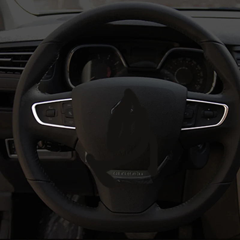 Автомобильная внутренняя вставка рулевого колеса крышка литье отделка полоса