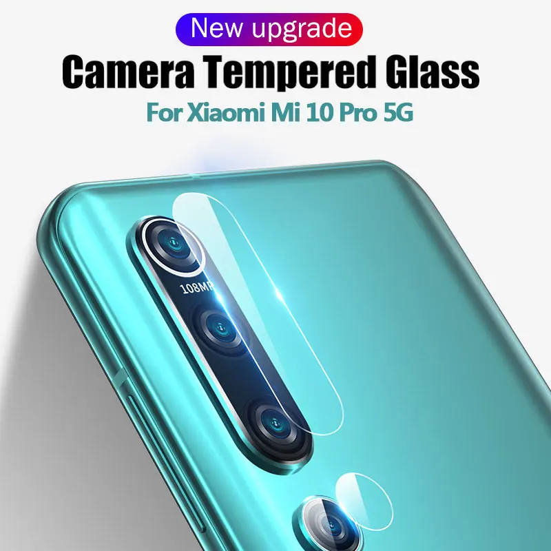 Защитное стекло 9D для камеры Xiaomi Mi 10 Note 9T 9 Pro экрана с полным покрытием Lite