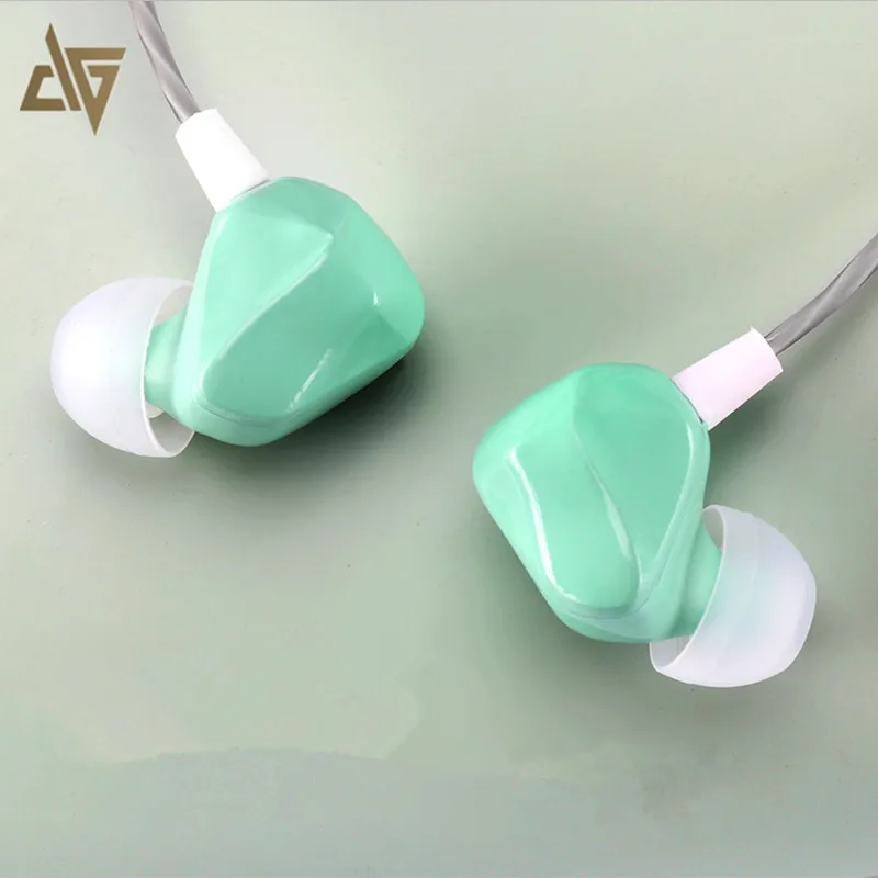 Новинка Auglamour F100C Динамический драйвер HiFi музыкальный монитор спортивные MP3