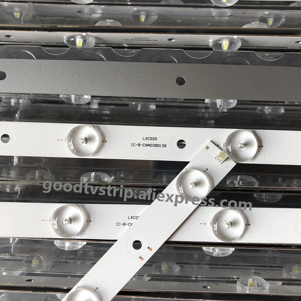 739 мм светодиодный Подсветка полосы 10 лампы для Pro сканирования 39 дюймов ЖК