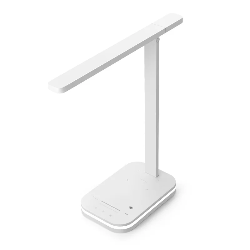 

High-end home desk lamp humidification wireless charging led student eye protection learning reading light folding night light