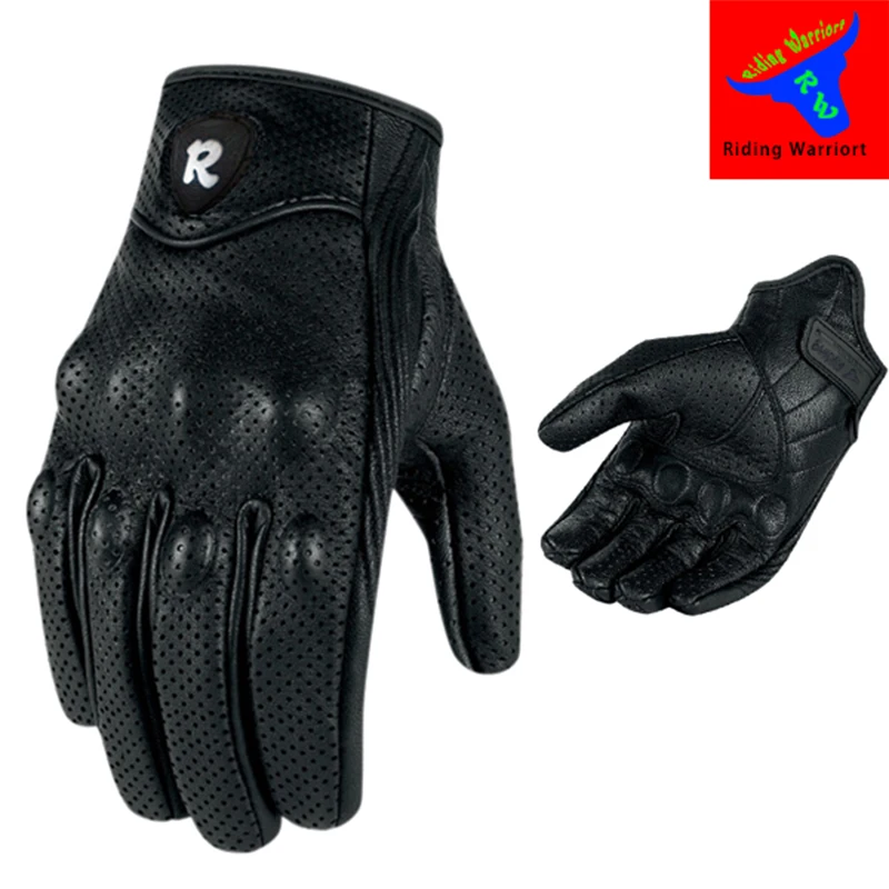 

Motorcycle Gloves Goatskin Leather Touch Screen Men Women Moto Glove Electric Bike Luvas da motocicleta Os carros eletricos Sale