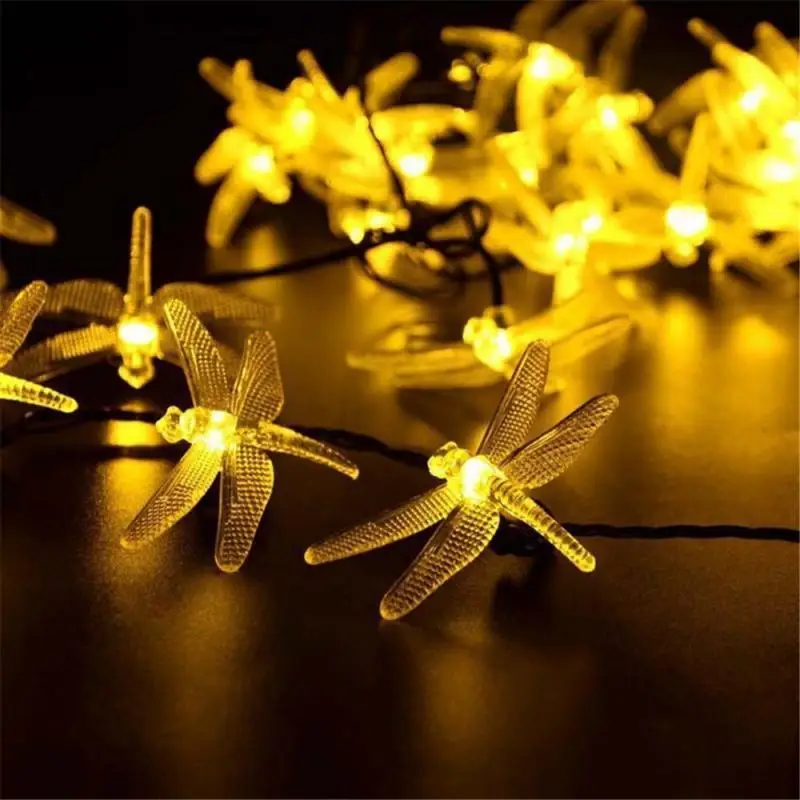 

Solar String Light Dragonfly Waterproof Outdoor Fairy Lamp For Home Outdoor Garden Party Lighting Solar Lamp Home Decoration