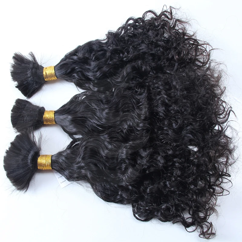 LUFFYHAIR короткие свободные волнистые человеческие волосы оптом 100 г/шт. Remy