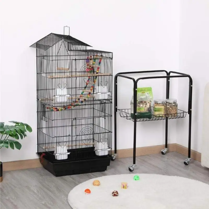 

High Quality Bird Cages Metal Agapornis Cage for Calopsita Parrot Bird Nests Supplies Peony Birds House jaula pÃ¡jaro HWC