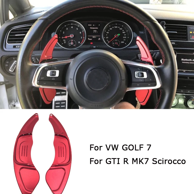 2 шт./лот рычаг переключения руля автомобиля для Volkswagen VW GOLF 7 GTI R MK7 Scirocco 2015 2016|paddle