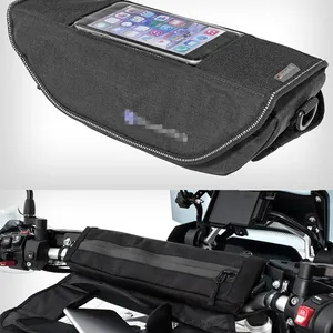 for bmw r1200 gsadv r1250gsadv f850gsadv motorcycle handlebar bag magnetic fuel tank bicycle saddle bag big phonegps screen free global shipping