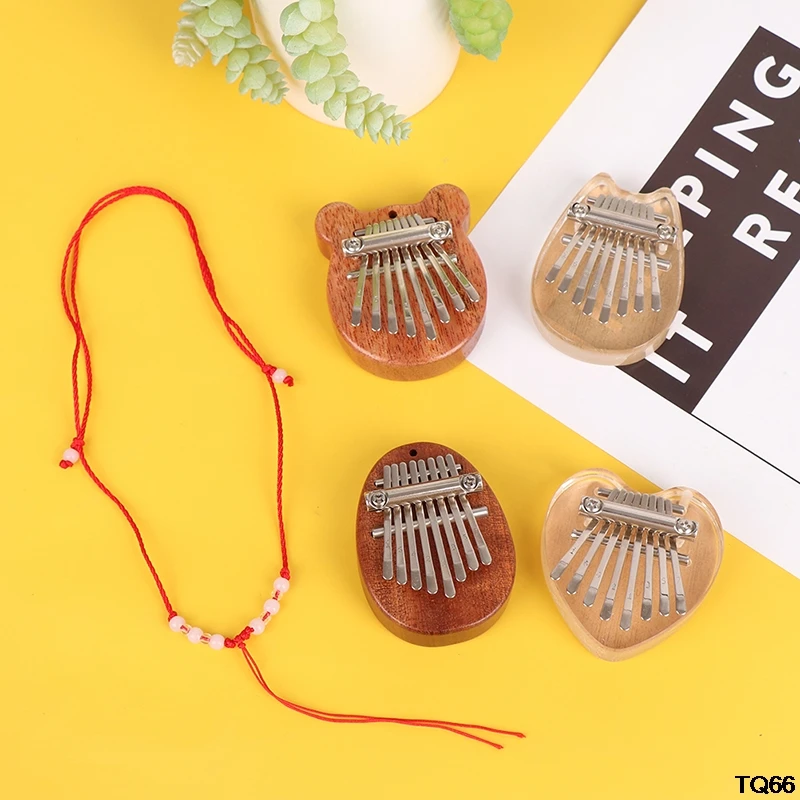 Пианино для большого пальца 8 тонов пианино пластина Kalimba мини инструменты