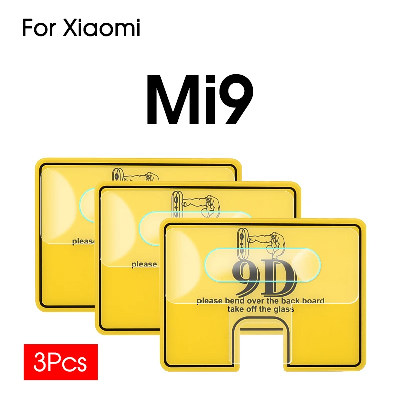 3 шт. 9D Камера объектив для Xiaomi mi 9 8 SE 8 A2 A3 Lite Max 3 CC9 E 6X A2 пленка для спортивной камеры Xiao mi Red mi 6 Note 8, 5, 8 лет K20 Pro 7 7A 6 6A - Цвет: 3PCS