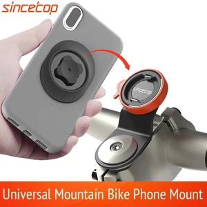 bike phone holderbicycle stem cellphone mountuniversal aluminum mtb road bike cycling phone clampquick attachdetach free global shipping