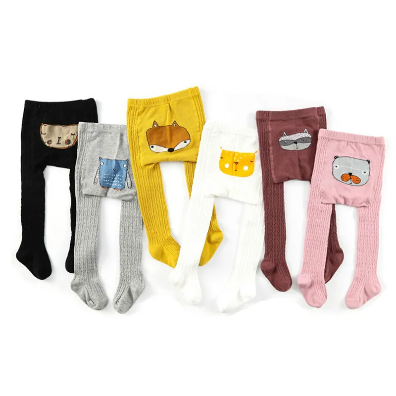 

Kids Children Tights for Baby Girl Infant Baby Cartoon Spring Pantyhose Cotton Tights Long Stocking Toddler Girls Long Stockings