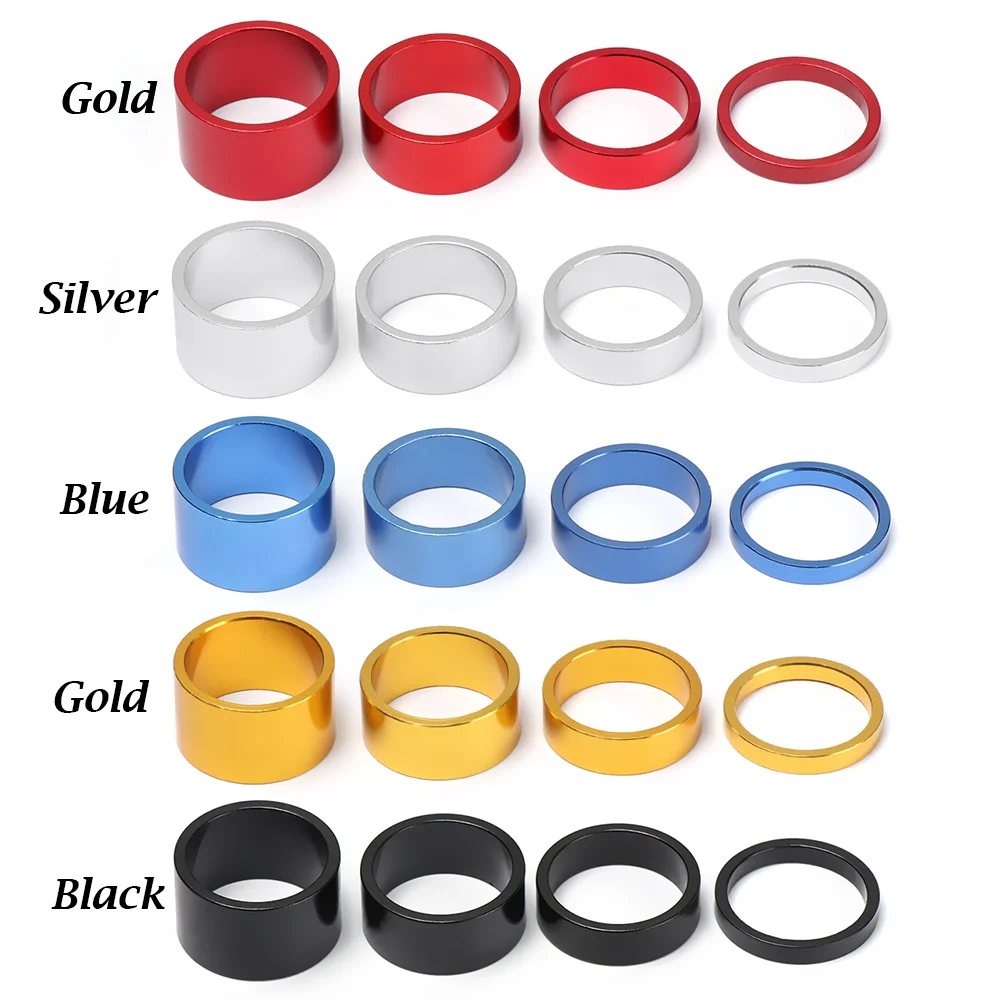 4 шт. велосипедные вилки и шайбы из алюминиевого сплава 5 цветов