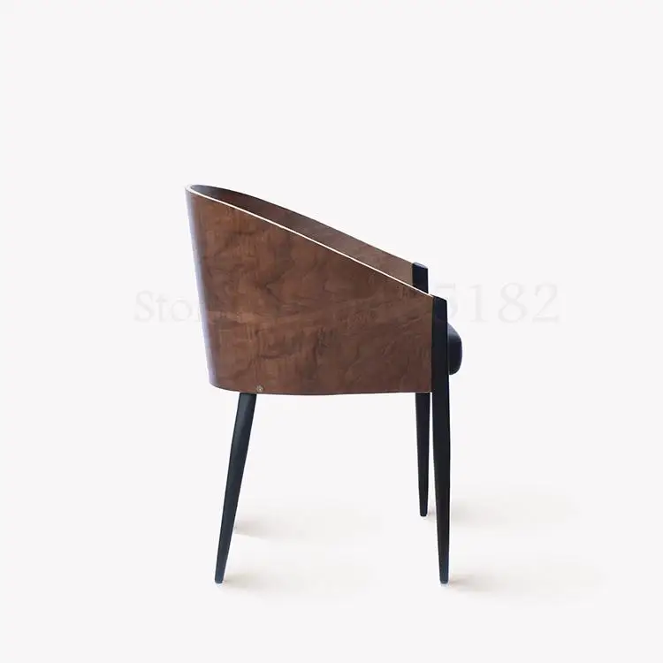 Модный Железный Стул с ножками железная креативная мебель обеденный стул