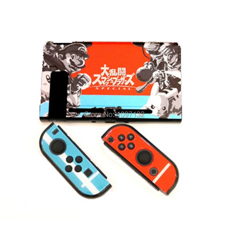 Жесткий чехол для nintendo Switch nintendo s Switch Console, пластиковый чехол Nitendo для NS nintendo Switch Joycon, аксессуары для наклеек