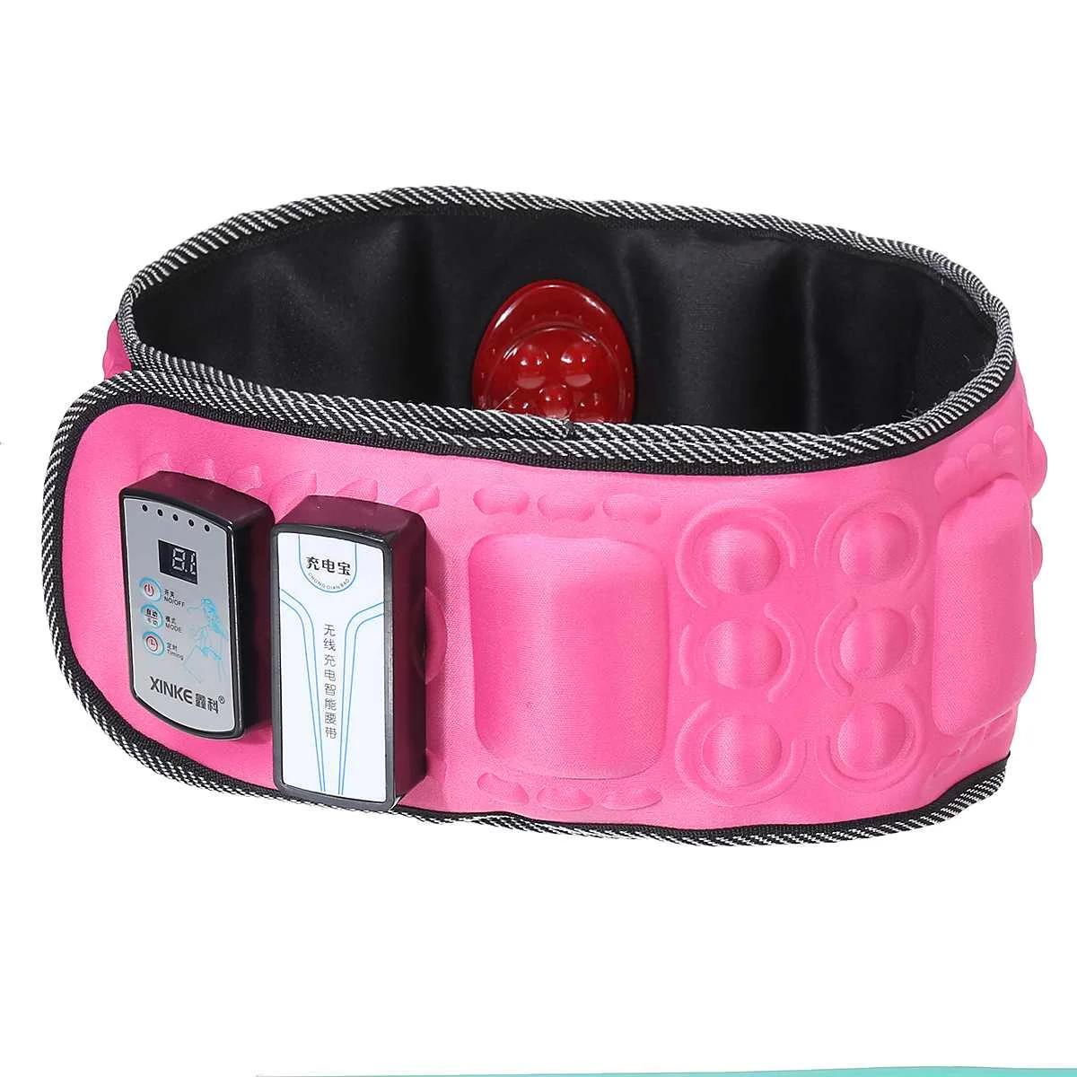 

Heat Magnet Wireless Electric Slimming Belt Lose Weight Fitness Massage Sway Vibration Belly Muscle Waist Stimulator Infrared