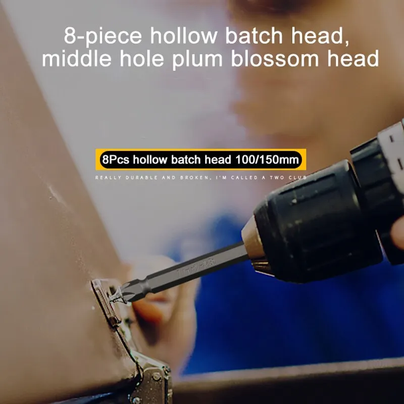 8/11/12 шт. Отвертка Набор бит с шестигранной головкой безопасности магнитная