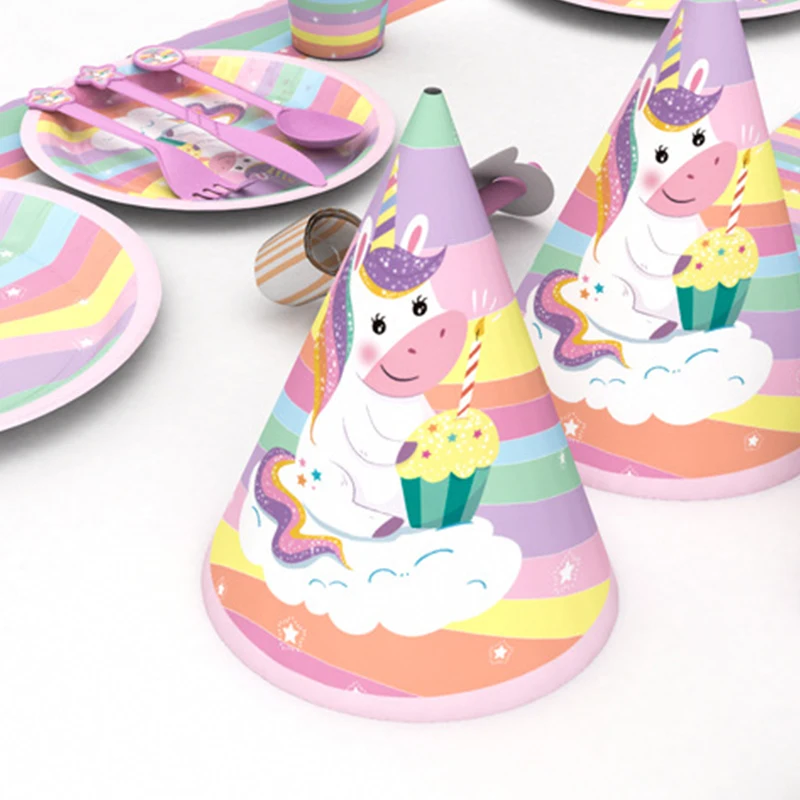 Набор одноразовой посуды для дня рождения украшения вечерние принадлежности