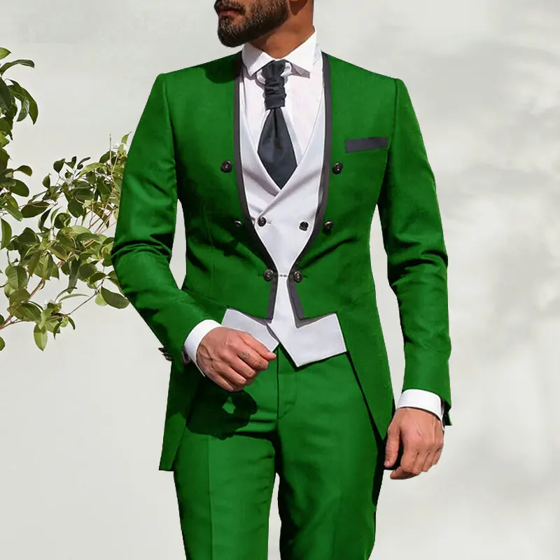 Свадебный костюм для мужчин на заказ 2021 утро ужин вечевечерние Tailcoat 3 предмета