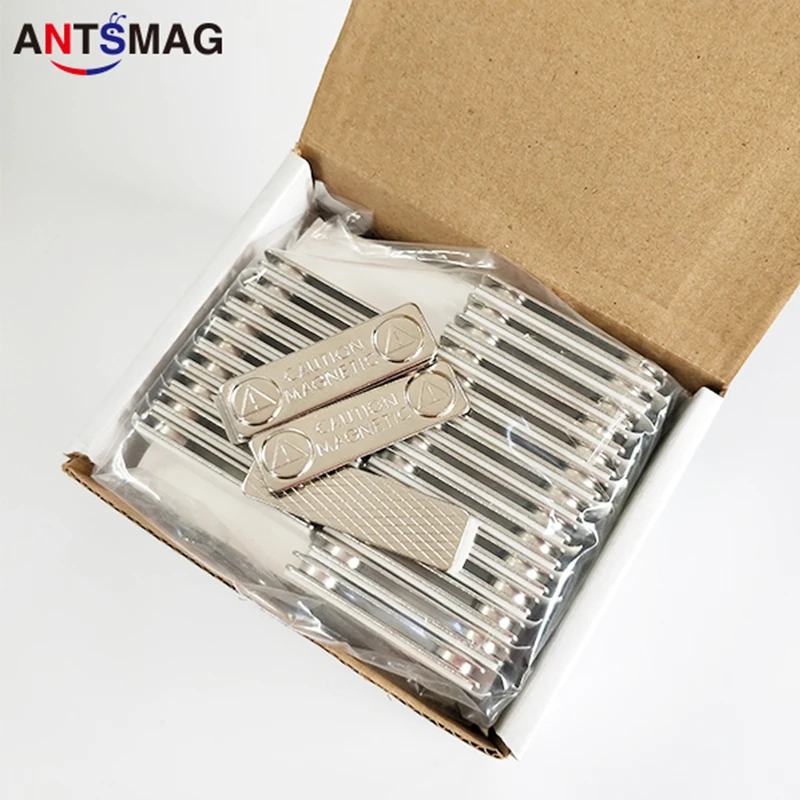 Магнитный держатель для имени/удостоверения личности прочная застежка с клеем 3