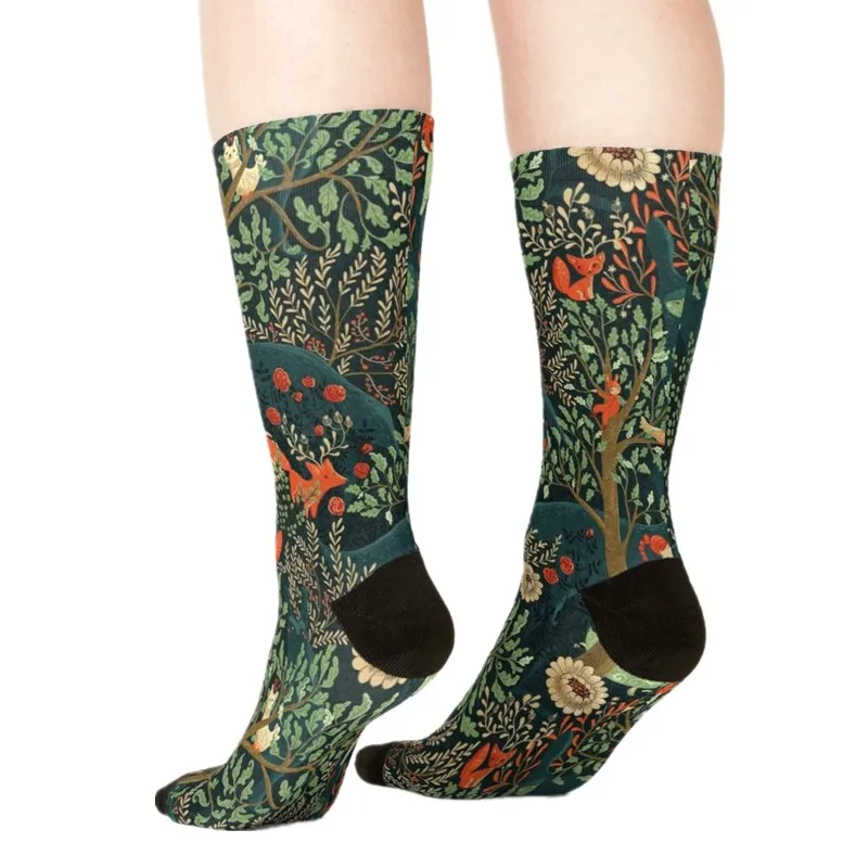 

2021 Women's socks kawaii Because Sloths Autumn Printed Socks Woman harajuku Happy Funny Novelty cute girl gift Socks for women