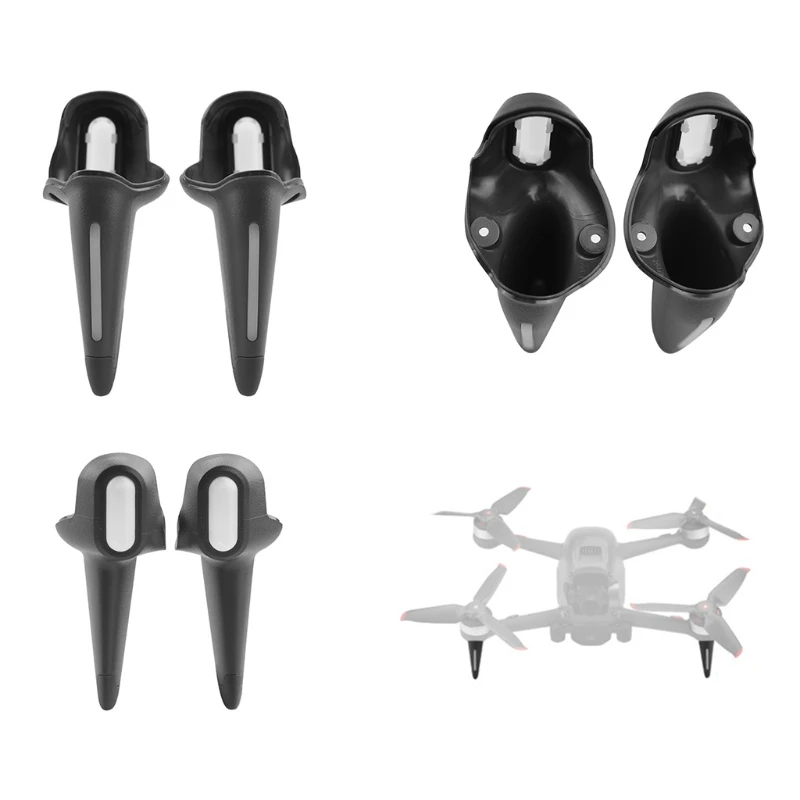 

2 Pcs Front Landing Gear Legs Replaceable Left Right Tripods Fit for FPV Combo Accessories